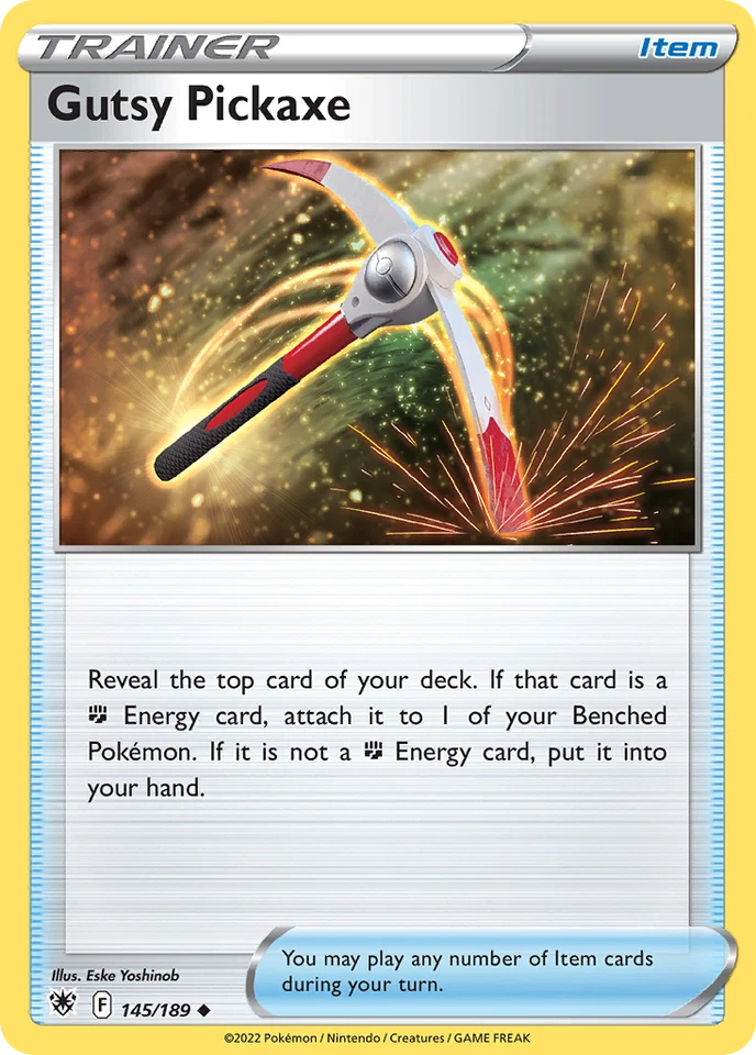 4x Gutsy Pickaxe 145/189 - Astral Radiance - Uncommon Trainer Pokemon TCG - Image 1 of 1