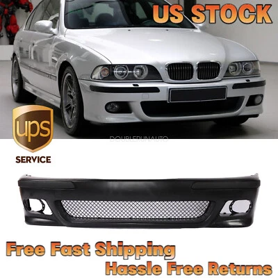 Replacement Front Bumper Cover For BMW E39 5Series Fit M5 Style 1996-2003 Foto 1 de 4