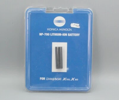 Baterías de iones de litio Konica Minolta NP-700 (7192) paquete de 2 Foto 1 de 2