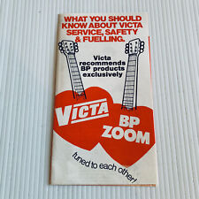 Victa BP Zoom 1970s Advertising Brochure Plus Newspaper Advertisement 1960s