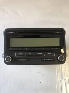 2010-2015 VOLKSWAGEN JETTA RADIO CD PLAYER OEM RADIO 1K0035164H - Picture 1 of 9