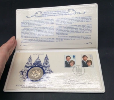 First Day Cover Wedding of HRH The Prince of Wales & Lady Diana Spencer Coin - Image 1 of 4