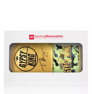 Tyson Fury Signed Boxing Glove - Gold/Camo, Gypsy King - Gift Box Autograph - Picture 1 of 4