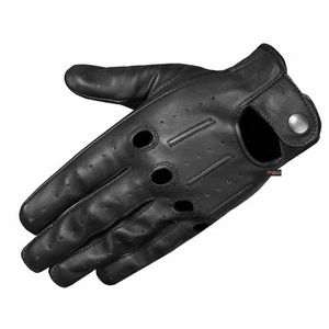 Mens Transporter Genuine Lambskin Aniline Leather Driving Gloves - Picture 1 of 18