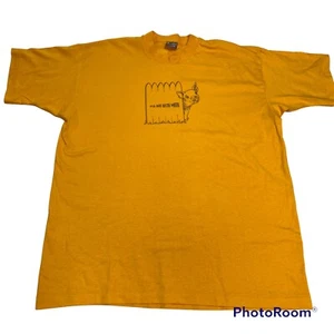 Vintage Fruit of the Loom BEST T-shirt Pig Out With Math / Teacher Single Stitch - Picture 1 of 6