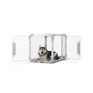 Durable & Safe Dog Crate, Removable Panel for Ventilation & Cleaning - Picture 1 of 6