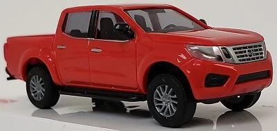 Busch NEW HO 1/87 Scale Nissan Frontier (Navara) Pick-Up Truck in Red Finish - Image 1 of 4