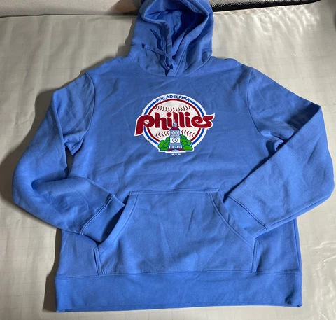 Philadelphia Phillies Hoodie MLB 2024 Baseball MEN'S LARGE Hooded Sweatshirt Cover