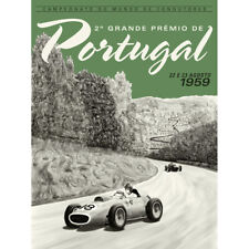 Portugal Grand Prix 1959 Monsanto Motor Sport Canvas Wall Art Print Poster