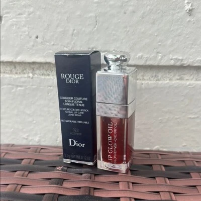 DIOR ROUGE DIOR COULEUR COUTURE LIP GLOW ACEITE 028 ACEITE DE CEREZA ACTRICE NUEVO Foto 1 de 4