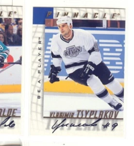 1997/98 Pinnacle Be A Player Vladimir Tsyplakov AUTO Regular version - Picture 1 of 2
