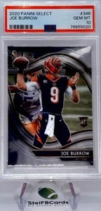 Joe Burrow 2020 Panini Select Field Level #346 PSA 10 GEM MINT - Picture 1 of 2