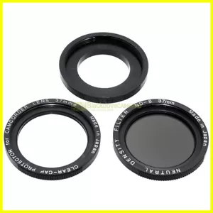 Kit 3 Filters Lens Protector + ND + Adapter Raynox for Nikon Coolpix E900 & E910 - Picture 1 of 2