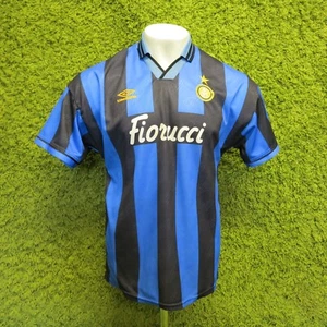 1994-1995 INTER MILAN HOME FOOTBALL SHIRT L 8/10 - Picture 1 of 10