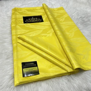 Bazin Riche Fabric 100% Cotton African Fabric Lace Men/Women Cloth Party - Picture 1 of 20