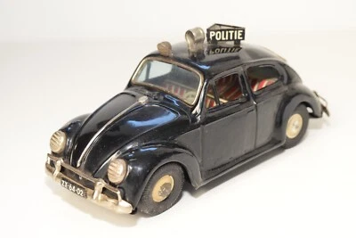 A69 BANDAI JAPAN FOGLIO DI LATTA VW VOLKSWAGEN MAGGIOLINO POLIZIA POLIZIA RARO - Immagine 1 di 4