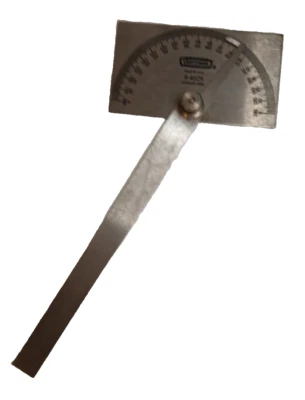 CRAFTSMAN No. 9-4029 Stainless Steel Protractor USA. - Image 1 of 4