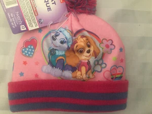 New Paw Patrol Winter Hat Child Tuque Size 2-6x NWT Look - Picture 1 of 2