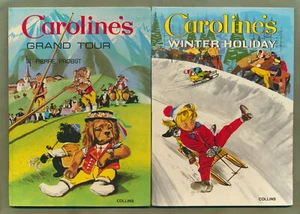 Caroline's Grand Tour / Circus Winter Holiday Pierre Probst 1973 (2 Rare Books) - Picture 1 of 9