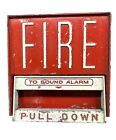 Fire-Lite BG6 Fire Alarm Manual Pull Station Gamewell Vintage Non Coded