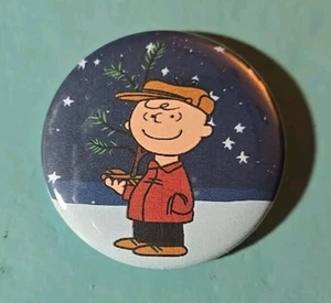 Peanuts Charlie Brown 2 Inch Pin Back Comic Button - Picture 1 of 2