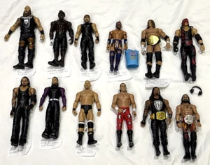 WWE WRESTLING MATTEL ACTION FIGURES LOT OF 12 - Picture 1 of 24