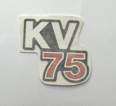 KAWASAKI MT1 KV75 OIL TANK DECAL 56018-1130 - Image 1 of 4