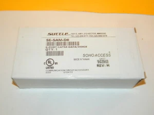 NEW SUTTLE SE-SAM-D8 CAT5e 8-PORT VOICE/DATA PATCH MODULE - Photo 1/1