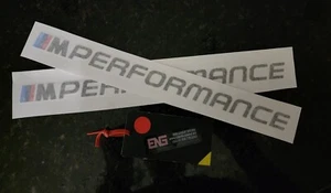 BMW M-PERFORMANCE NEW STUDIO 13"/33CM LONG EXTERIOR DECAL (33CM) X2 LEFT+RIGHT - Bild 1 von 4