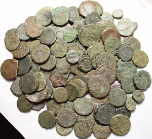 1 genuine ancient Roman coin Random from the lot Free shipping fair condition - Picture 1 of 9