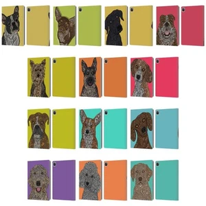 OFFICIAL VALENTINA DOGS LEATHER BOOK WALLET CASE COVER FOR APPLE iPAD - Picture 1 of 19