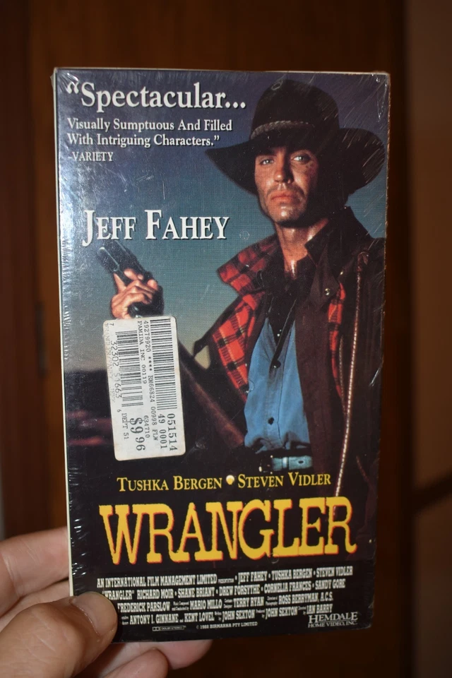 Wrangler (1993) VHS - Jeff Fahey, Tushka Bergen, Steven Vidler -BRAND NEW - Image 1 of 3