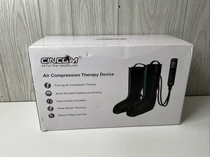 Cincom Air Compression Leg Therapy Device CM-103A Dual Leg Black - OPEN BOX - Picture 1 of 8