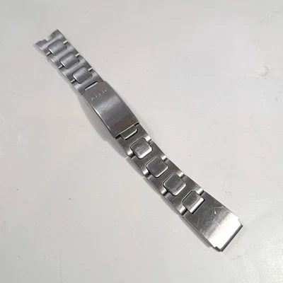 Reliquia Correa Reloj Repuesto Eslabones Plata Acero Inoxidable Pulsera Vestido Piezas Foto 1 de 4