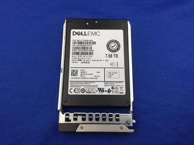 RRXD7 DELL PM1643 7.68TB SAS 12Gbps 2.5Inch Read Intensive SSD 0RRXD7 MZ-ILT7T6A - Image 1 of 4
