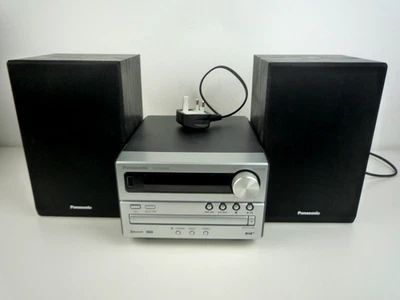 PANASONIC SA-PM205B MINI HI-FI SYSTEM USB,BLUETOOTH,DAB,FM,CD & AERIAL NO REMOTE - Image 1 of 4