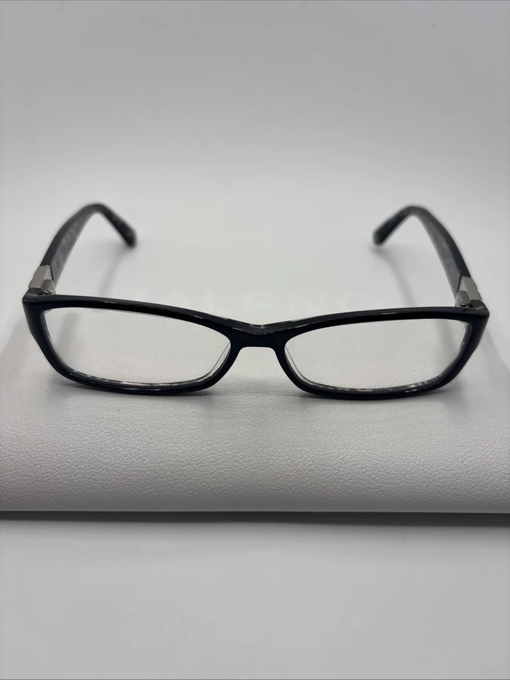 Marco de gafas Jimmy Choo JC41 AXT negro con joyas Italia 53-14-130 mm #D132 Foto 1 de 4