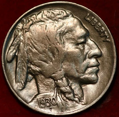 1930 Philadelphia Mint Buffalo Nickel - Image 1 of 2
