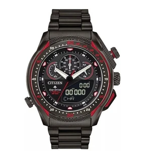 CITIZEN ECO-DRIVE PROMASTER SST JW0137-51E CHRONOGRAPH CALENDAR 46MM WATCH NIB - Picture 1 of 11