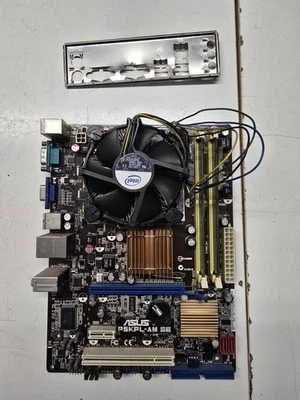 Scheda Madre ASUS P5KPL-AM SE, LGA 775, IDE SATA PCI-E + INTEL E5300 + 2GB DDR2 - Immagine 1 di 4