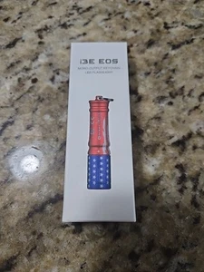 Olight I3e EOS Edición Estrellas y Rayas Rojo Blanco y Azul - ¡Nuevo En Caja! - Imagen 1 de 6