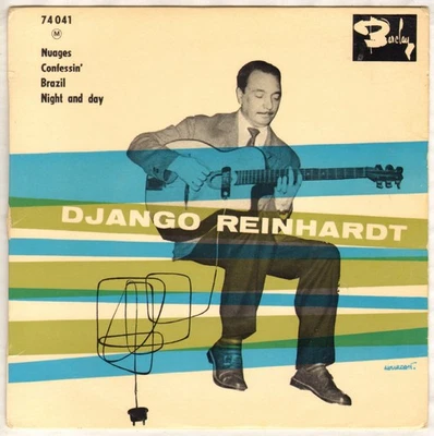 DJANGO REINHARDT "NUAGES" GUITAR JAZZ EP 1963 BARCLAY 74041 - Photo 1/4