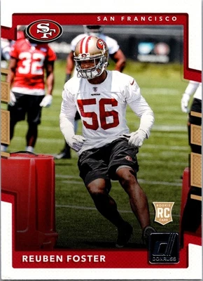 2017 Donruss #382 Reuben Foster - Image 1 of 2