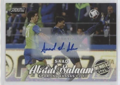 2017 Topps Stadium Club MLS Members Only Auto /20 Saad Abdul-Salaam #51 Auto - Image 1 of 2