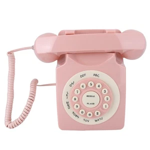 Vintage Telefon High Definition Połączenie Jakość Telefon przewodowy do domu Offic CB - Zdjęcie 1 z 22
