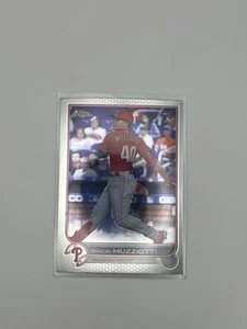 2022 Topps Chrome Update #USC158 Simon Muzziotti Rookie RC Philadelphia Phillies - Picture 1 of 2