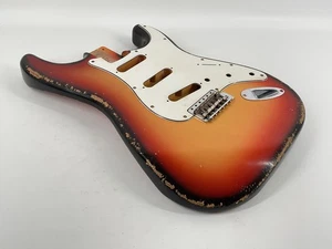 MJT Official Custom Vintage Aged Nitro Guitar Body Mark Jenny VTS 3-Tone Burst - Picture 1 of 11