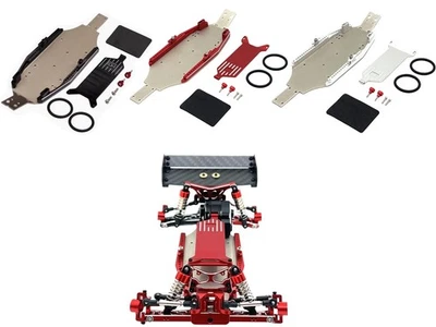 Piezas de actualización de chasis de metal para RC WLtoys 1/24 244016 LOSI 1/24 Micro-B Foto 1 de 3