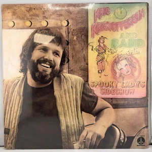 Sealed 1974 Kris Kristofferson Spooky Lady's Sideshow Country Stereo LP Vinyl - Picture 1 of 9