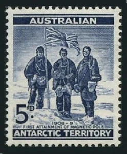 Australian AT L6, MNH. Michel 6. South Pole expedition. Explorers. 1961. - Picture 1 of 1